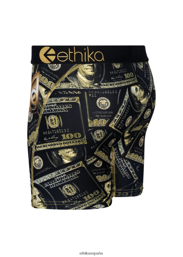 ropa hombres Ethika bombardero medio goldbarz FD68J181