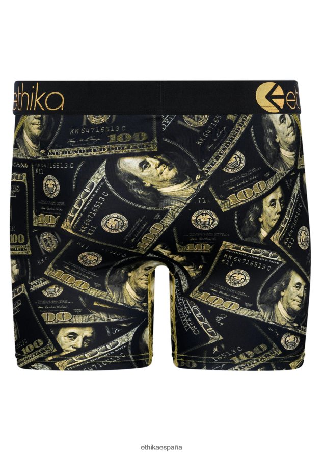 ropa hombres Ethika bombardero medio goldbarz FD68J181