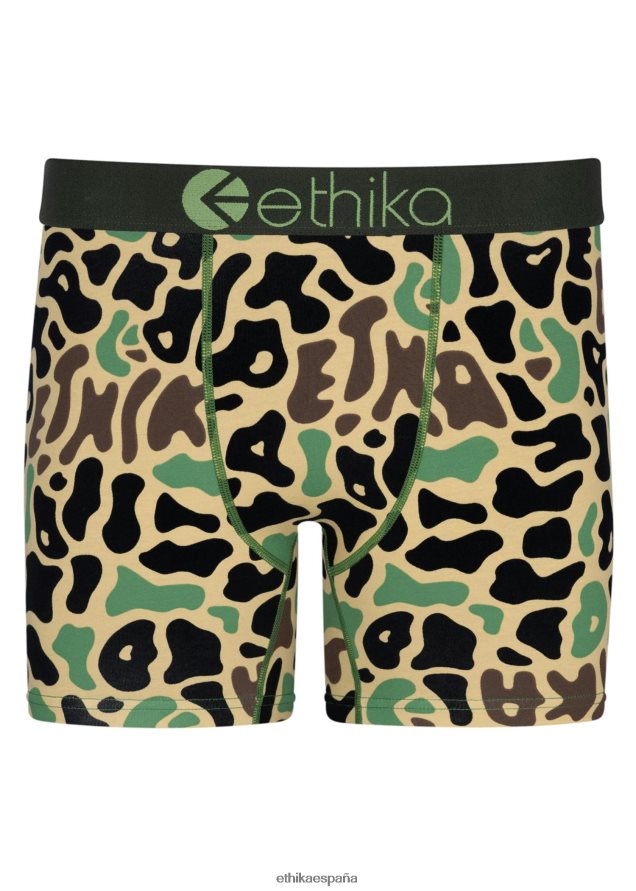 ropa hombres Ethika bosque de ápice medio FD68J198