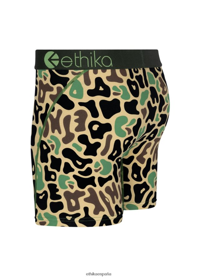 ropa hombres Ethika bosque de ápice medio FD68J198