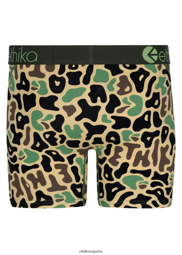 ropa hombres Ethika bosque de ápice medio FD68J198