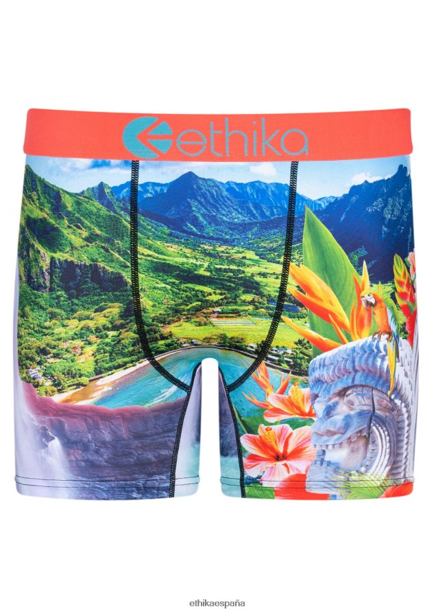 ropa hombres Ethika hora media de la isla FD68J185