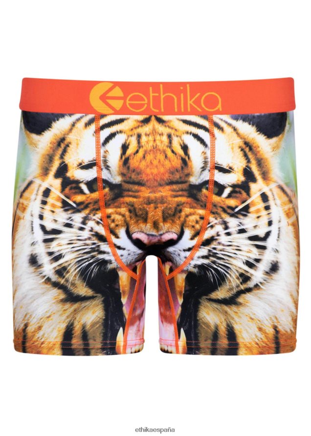 ropa hombres Ethika mac tigre medio FD68J207