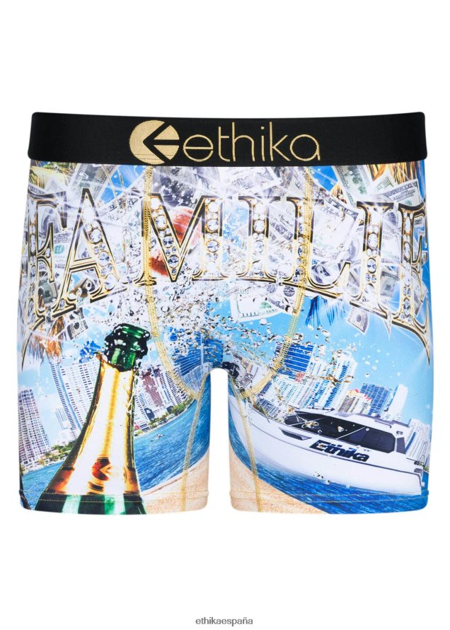 ropa hombres Ethika media ducha de champagne FD68J202