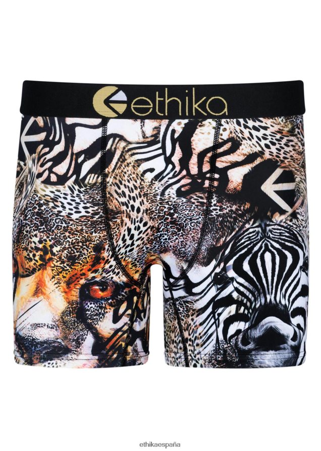 ropa hombres Ethika medio viaje al zoológico FD68J219