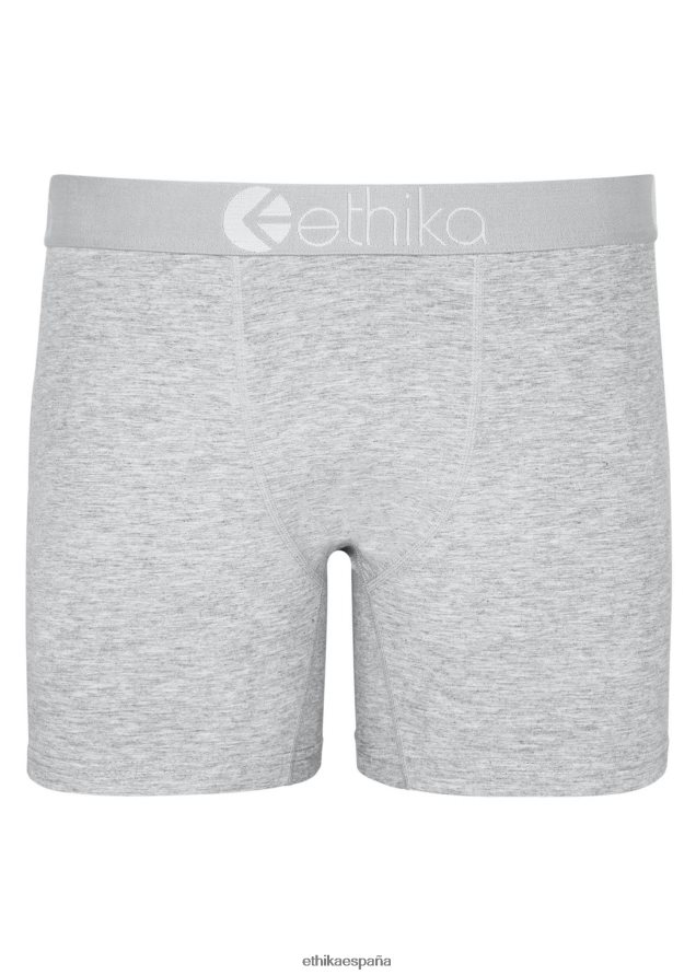 ropa hombres Ethika modal medio - jaspeado claro FD68J267