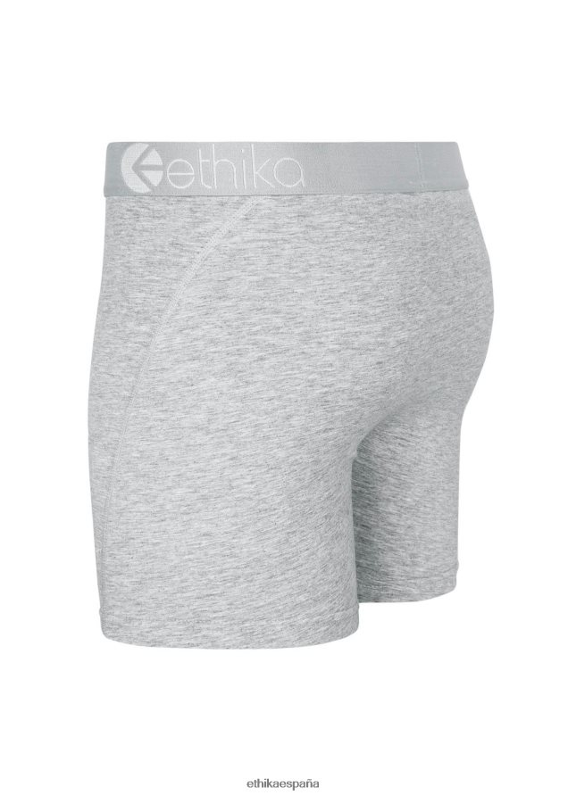 ropa hombres Ethika modal medio - jaspeado claro FD68J267