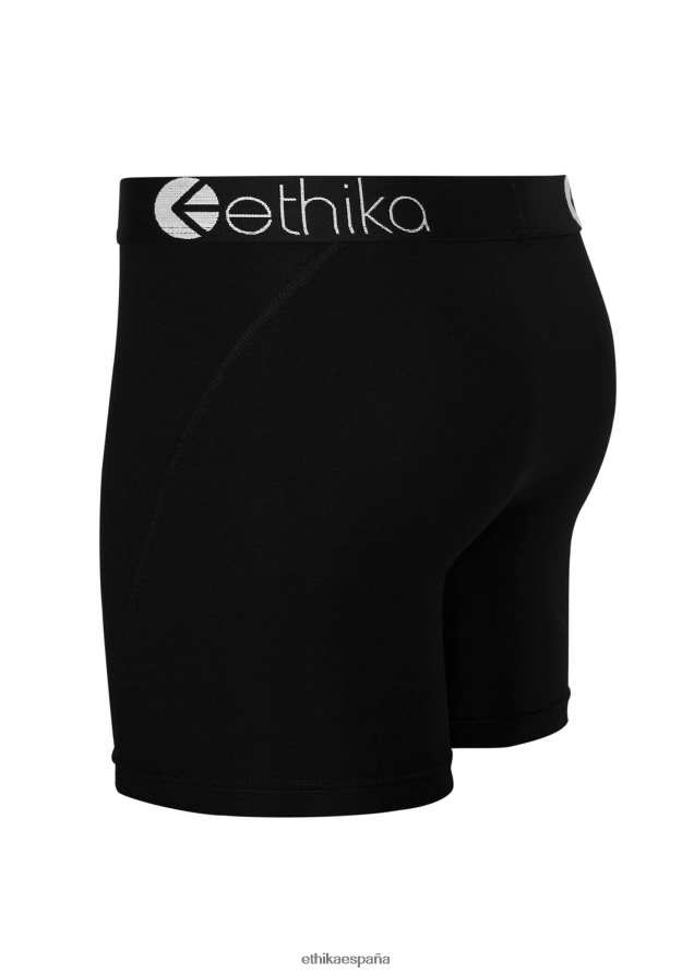 ropa hombres Ethika modal medio - negro FD68J265