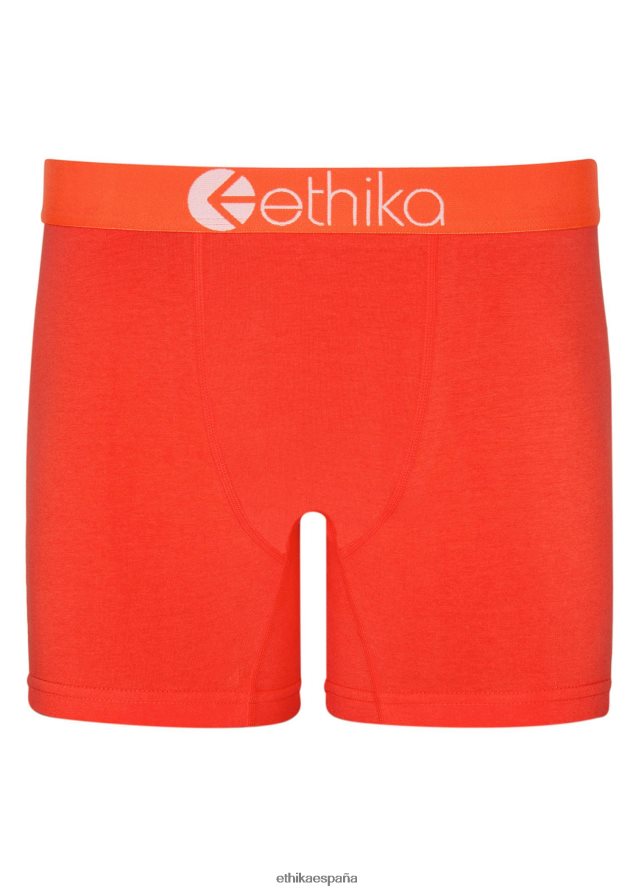 ropa hombres Ethika naranja nativa media FD68J2