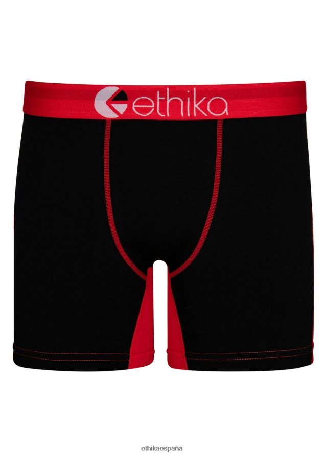 ropa hombres Ethika og rojo medio - contraste FD68J246