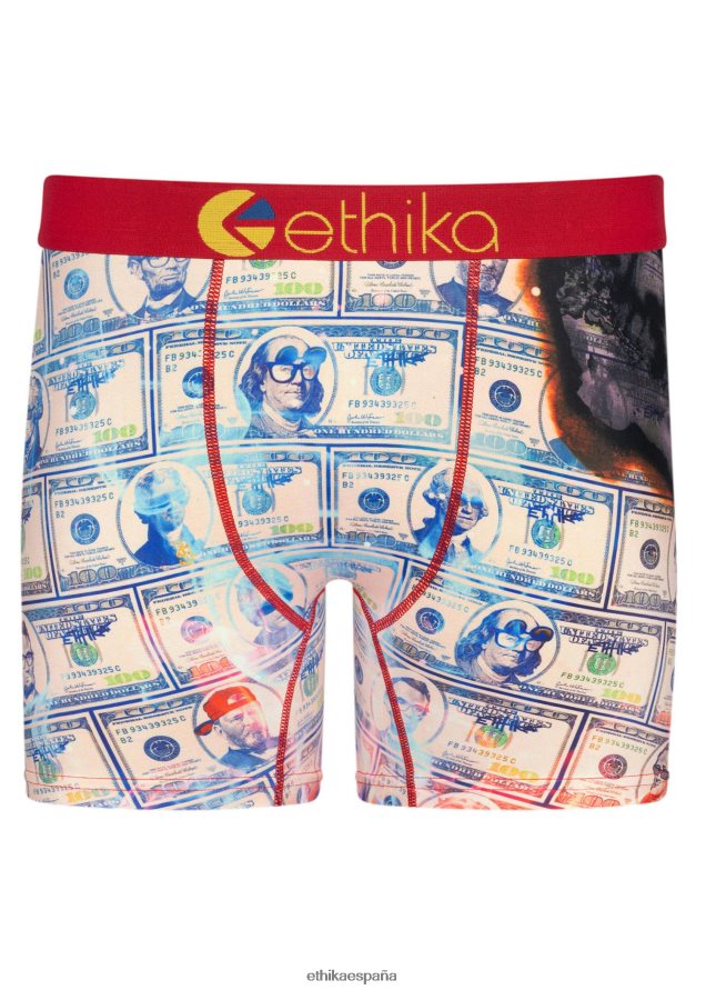 ropa hombres Ethika quemador benji medio FD68J195