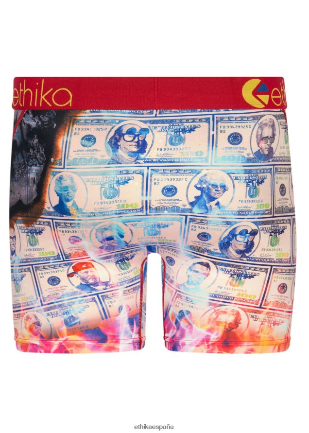ropa hombres Ethika quemador benji medio FD68J195