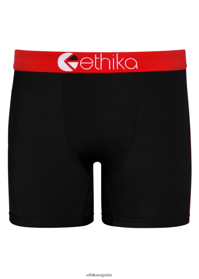 ropa hombres Ethika rendimiento bajo cero medio - rojo FD68J348