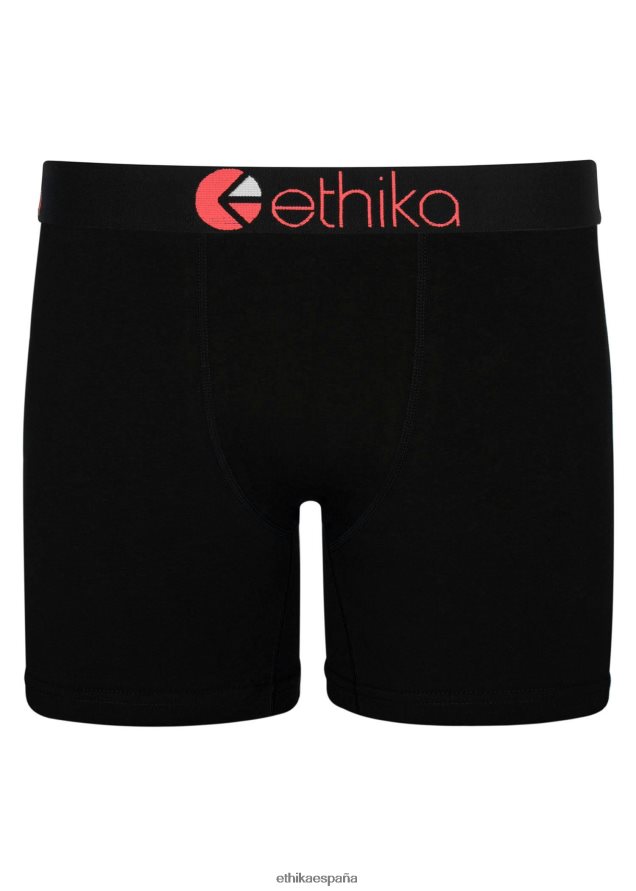 ropa hombres Ethika sello negro medio FD68J250