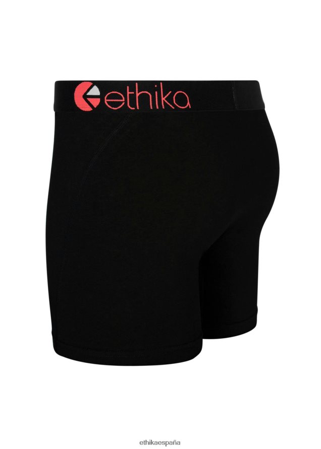 ropa hombres Ethika sello negro medio FD68J250