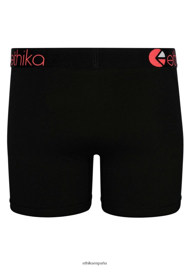 ropa hombres Ethika sello negro medio FD68J250