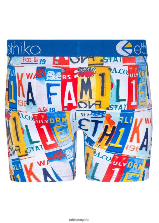 ropa hombres Ethika tolva de estado medio FD68J170