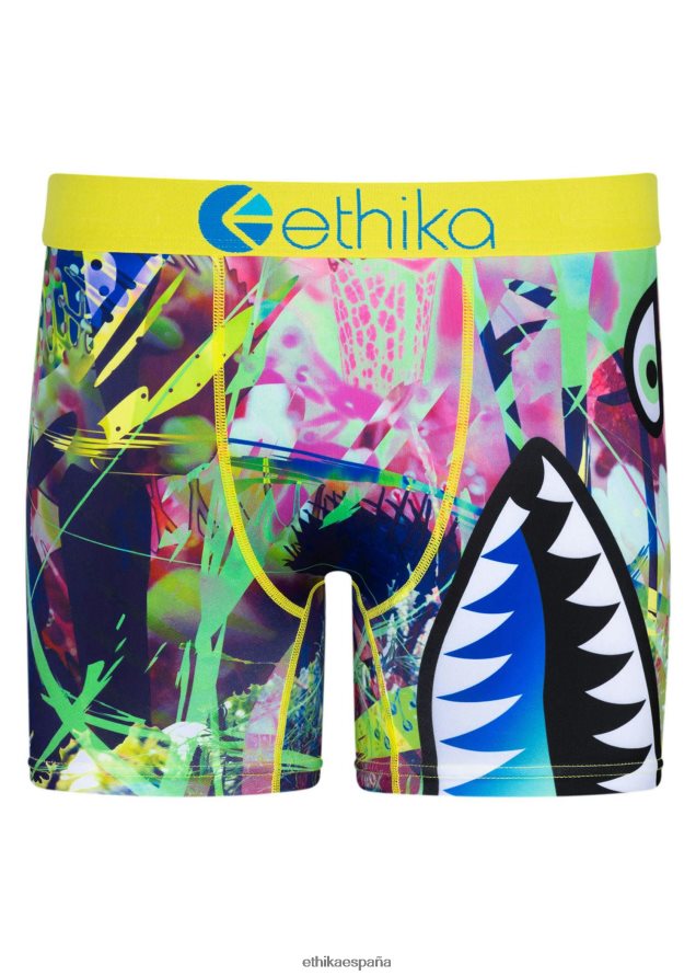 ropa hombres Ethika trampa de bombardero medio FD68J193