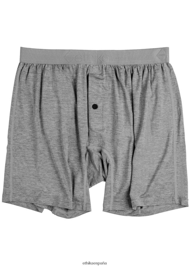 ropa hombres Ethika Modal premium alternativo: jaspeado claro. FD68J327