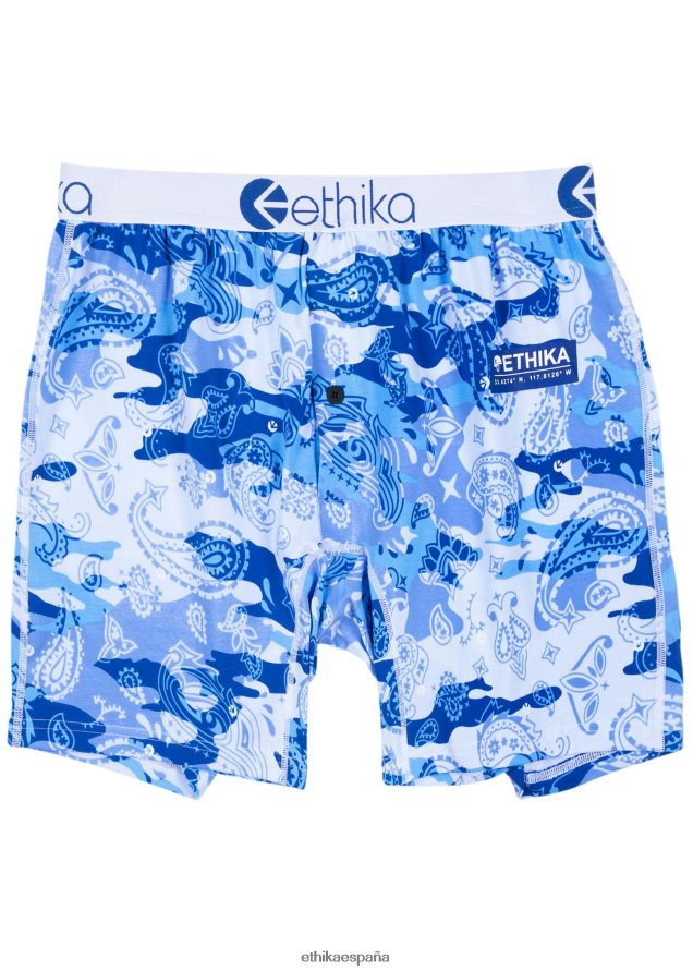 ropa hombres Ethika camuflaje alternativo en forma de lágrima FD68J302