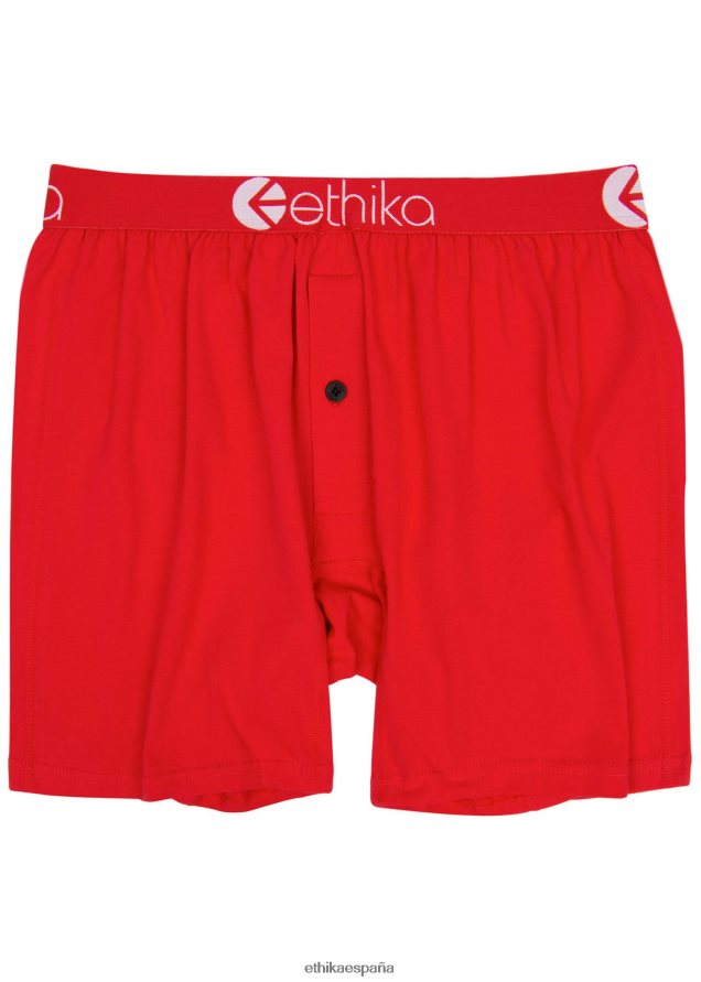 ropa hombres Ethika máquina roja alternativa roja FD68J312