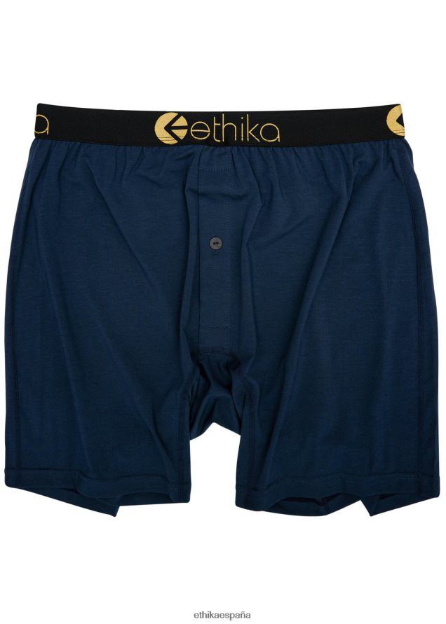 ropa hombres Ethika modal alternativo - lurex dorado marino FD68J324