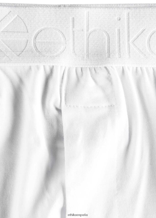 ropa hombres Ethika modal premium alternativo - blanco FD68J328