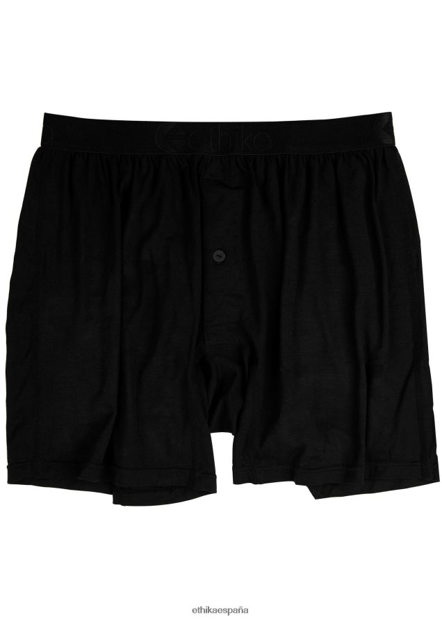 ropa hombres Ethika modal premium alternativo - negro FD68J325