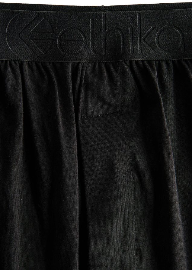 ropa hombres Ethika modal premium alternativo - negro FD68J325