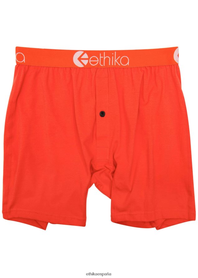 ropa hombres Ethika naranja nativa alternativa FD68J3