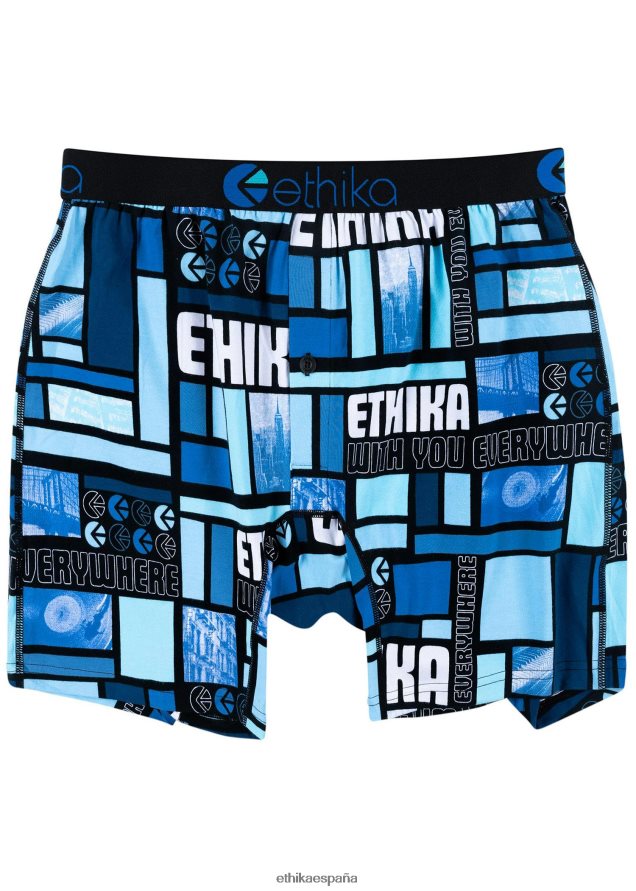 ropa hombres Ethika vistas azules alternativas FD68J294