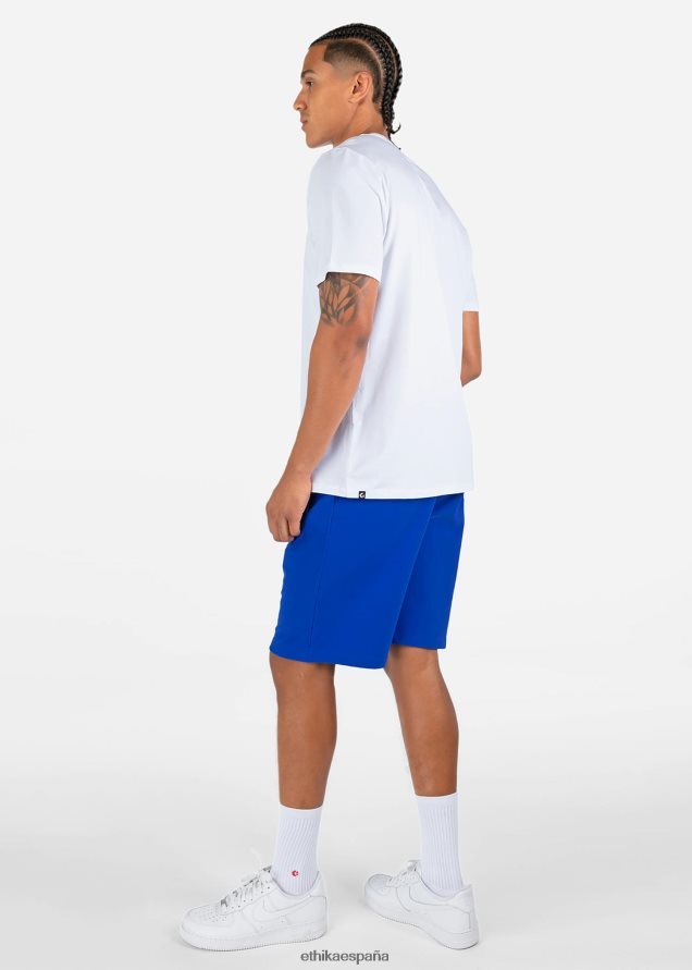 ropa hombres Ethika Pantalón corto premium - azul FD68J648
