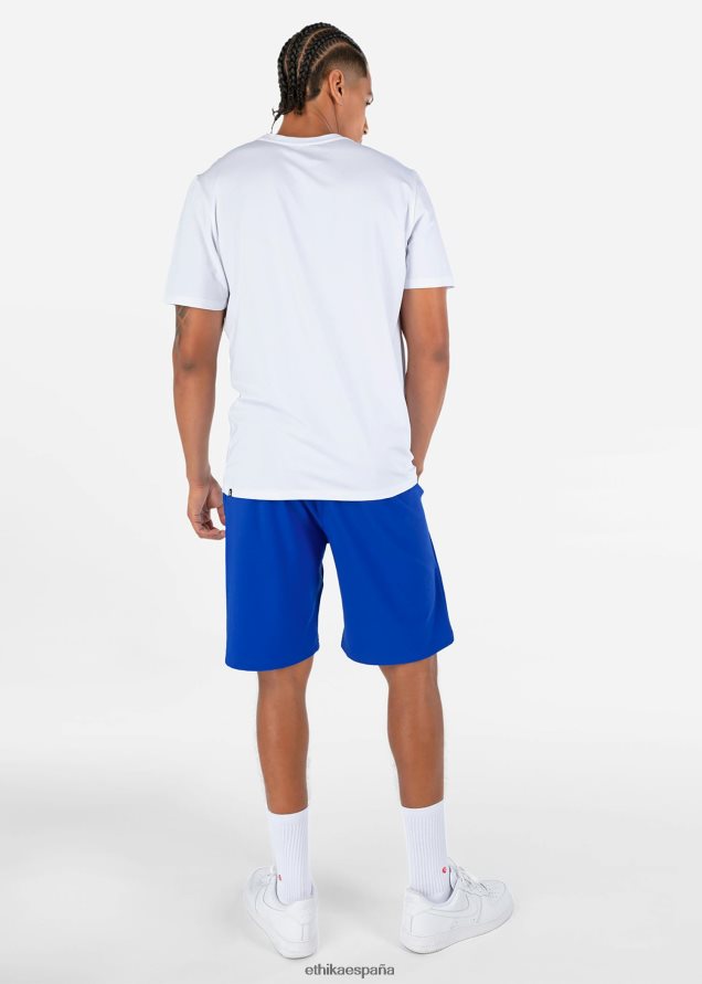 ropa hombres Ethika Pantalón corto premium - azul FD68J648