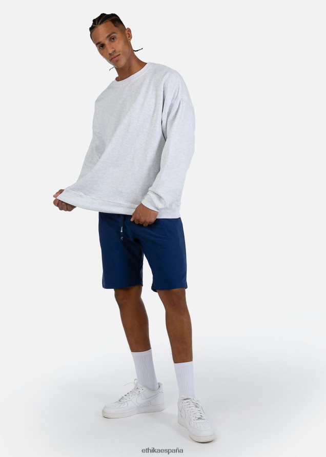 ropa hombres Ethika Pantalón corto premium - azul marino FD68J645