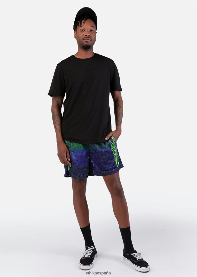 ropa hombres Ethika pantalón corto de baloncesto - agotamiento FD68J661