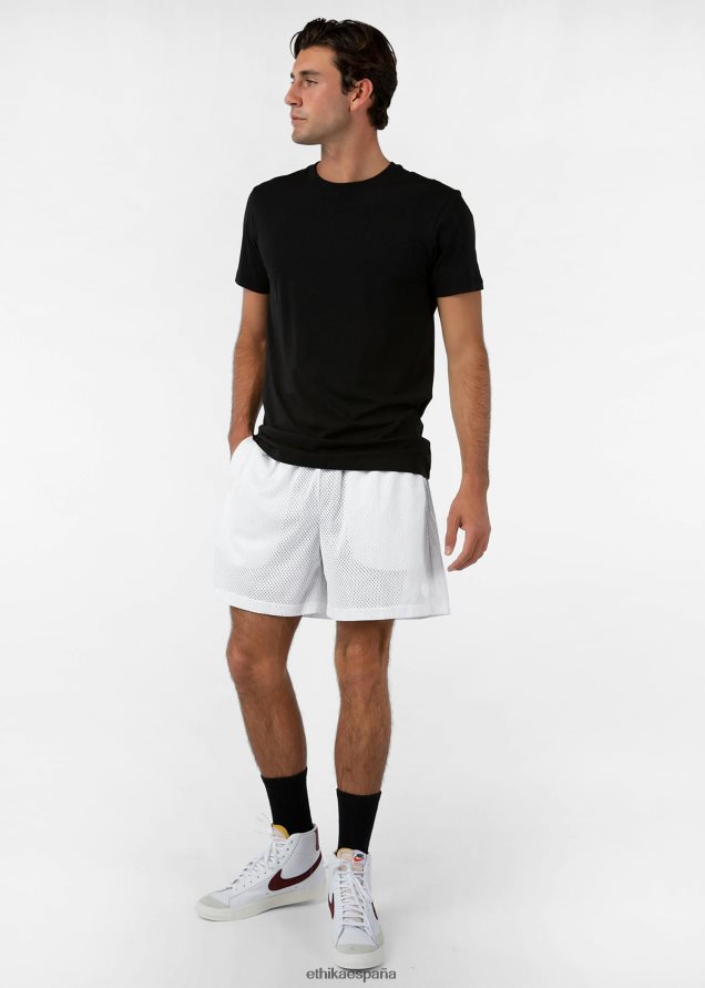 ropa hombres Ethika pantalón corto de baloncesto - blanco FD68J666