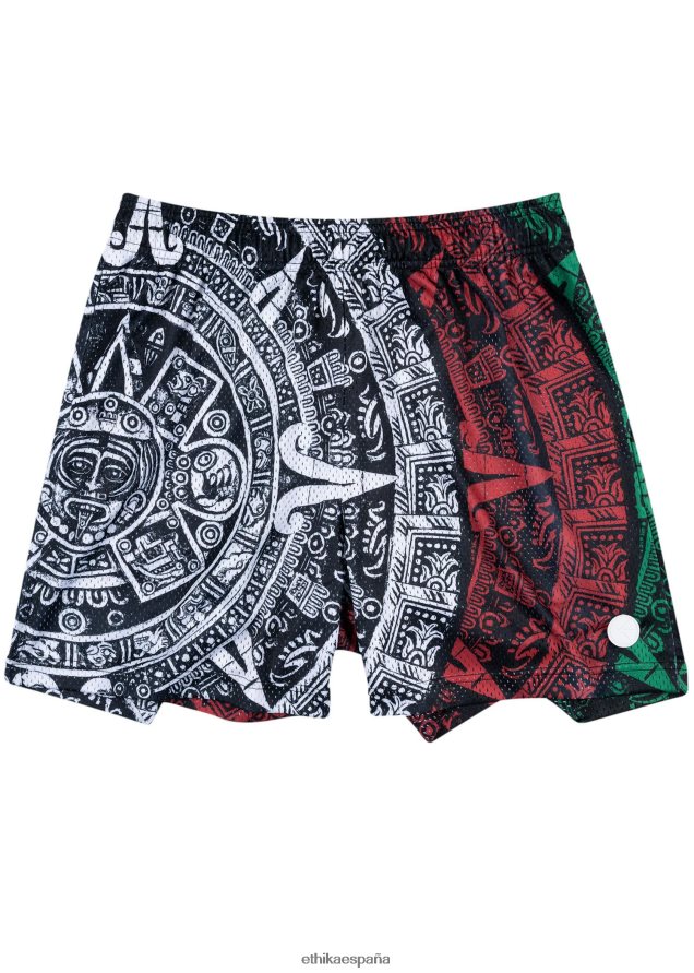 ropa hombres Ethika short de baloncesto - guerrero azteca FD68J654