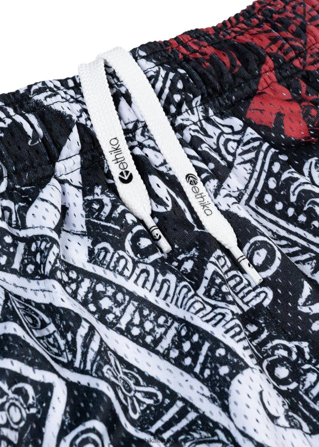 ropa hombres Ethika short de baloncesto - guerrero azteca FD68J654