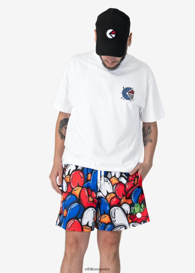 ropa hombres Ethika short de baloncesto - vejigante FD68J651