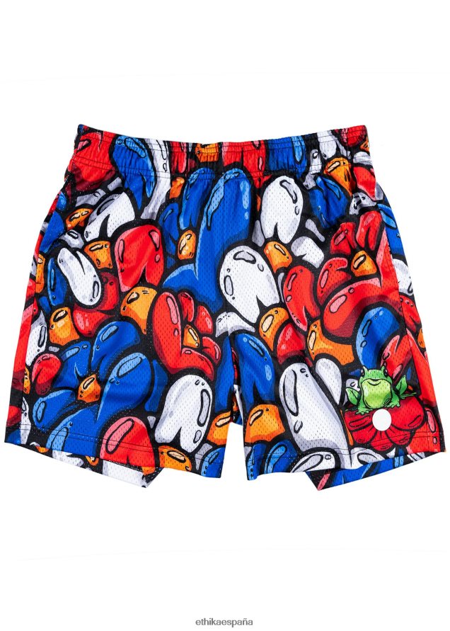 ropa hombres Ethika short de baloncesto - vejigante FD68J651