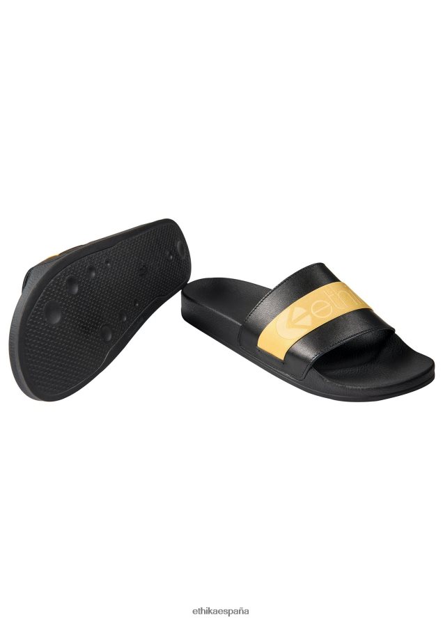 calzado hombres Ethika las diapositivas - oro FD68J751