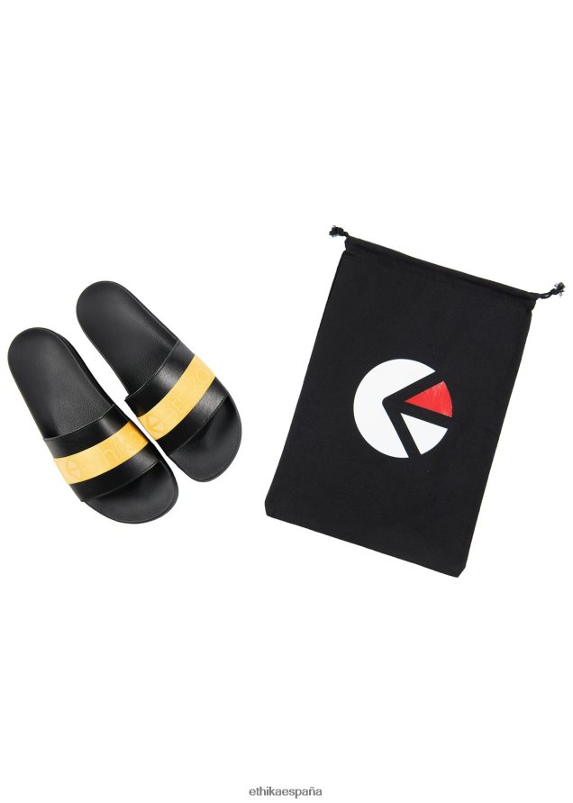 calzado hombres Ethika las diapositivas - oro FD68J751