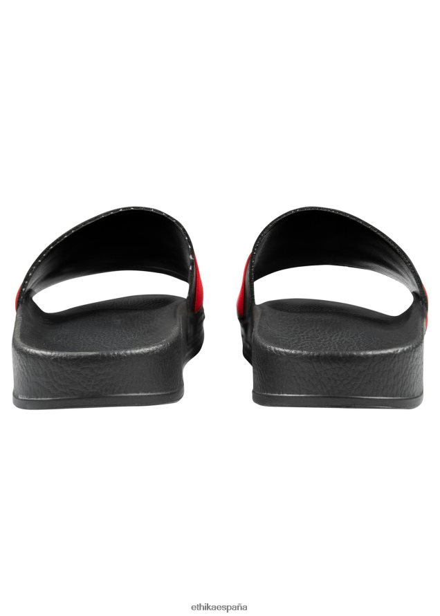 calzado hombres Ethika las diapositivas - rojo FD68J750