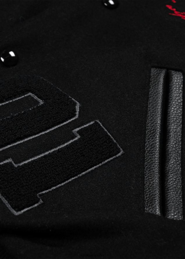 ropa hombres Ethika chaqueta universitaria e block tigre FD68J608