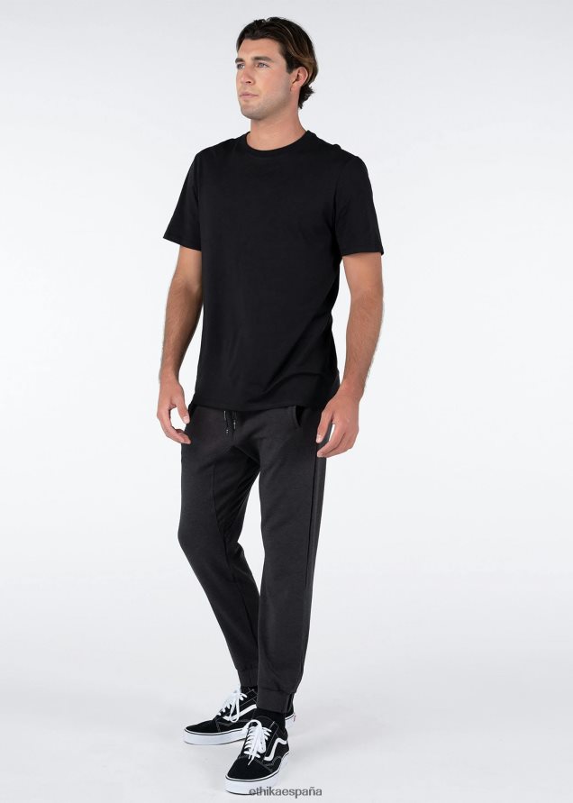 ropa hombres Ethika pantalón de chándal gris oscuro - corto FD68J621