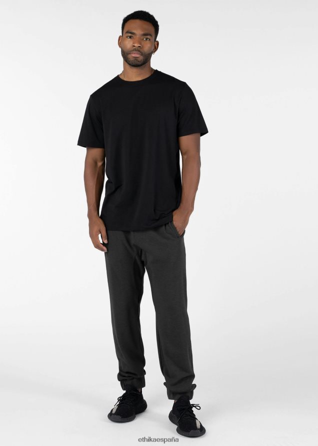 ropa hombres Ethika pantalón de chándal gris oscuro - largo FD68J623