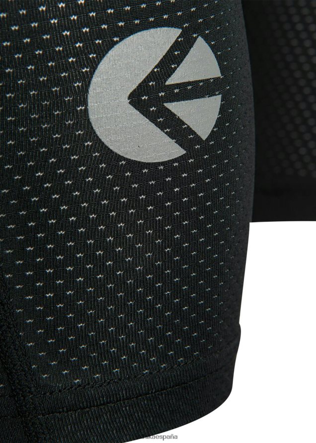 ropa hombres Ethika rendimiento ajustado de micromalla 3/4 - negro FD68J636