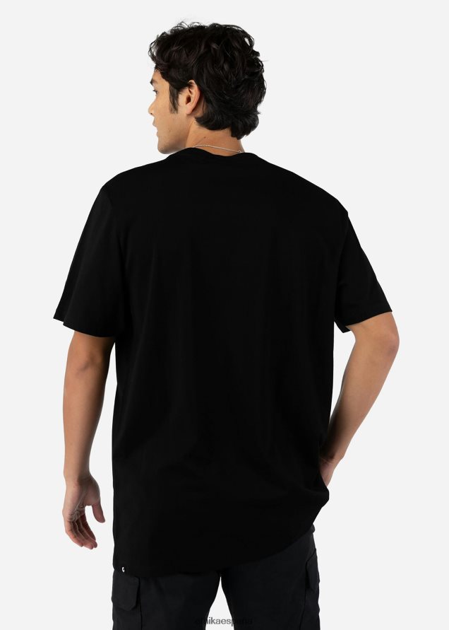 ropa hombres Ethika camiseta gráfica city slappin - negra FD68J546