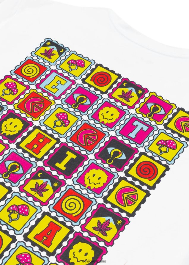 ropa hombres Ethika camiseta gráfica tabz - blanco FD68J541