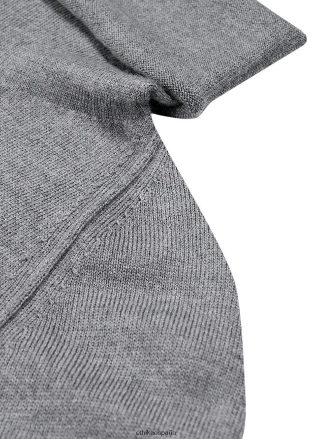 ropa hombres Ethika jersey de cuello alto enrollable - jaspeado FD68J571